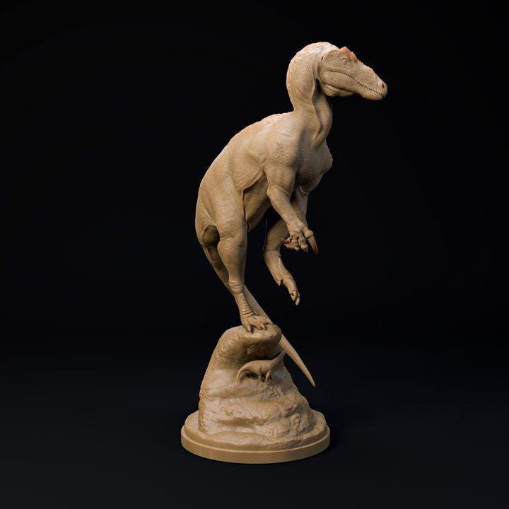 Maip Macrothorax - UNPAINTED - Dino and Dog Miniatures