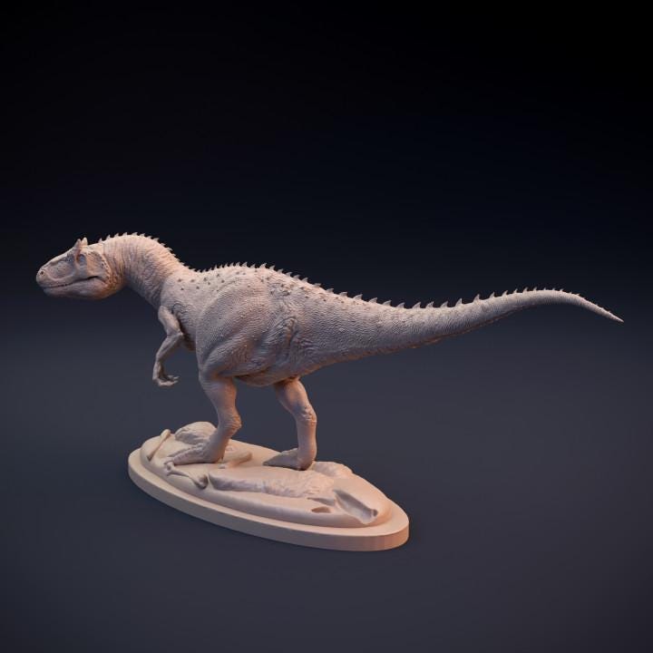 Allosaurus - UNPAINTED - Dino and Dog Miniatures