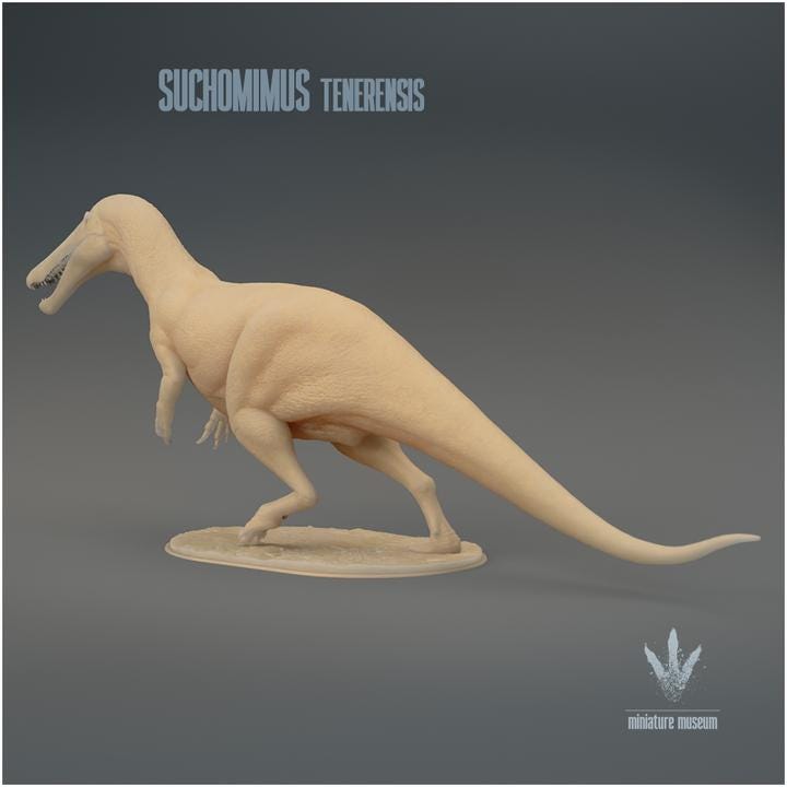Suchomimus tenerensis : Walking - UNPAINTED - Miniature Museum