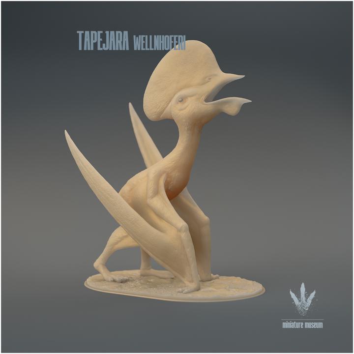 Tapejara wellnhoferi : The Lord of the Ways - UNPAINTED 3D Figurine - Miniature Museum