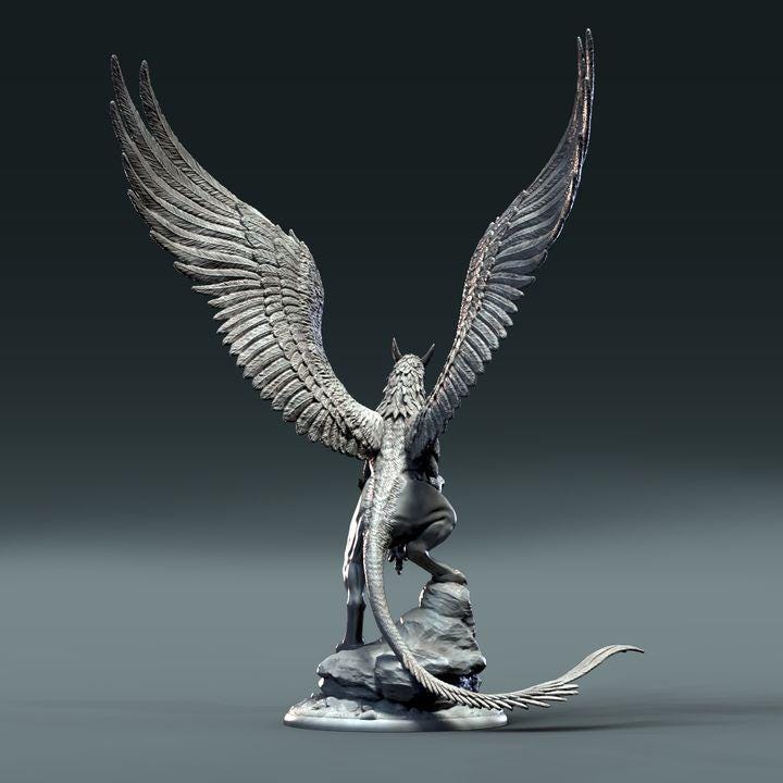 Griffin - UNPAINTED - Clynche Art