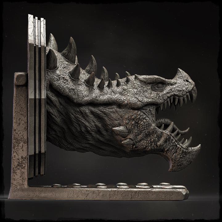 Taldragar (head trophy) - UNPAINTED - Evox Arts