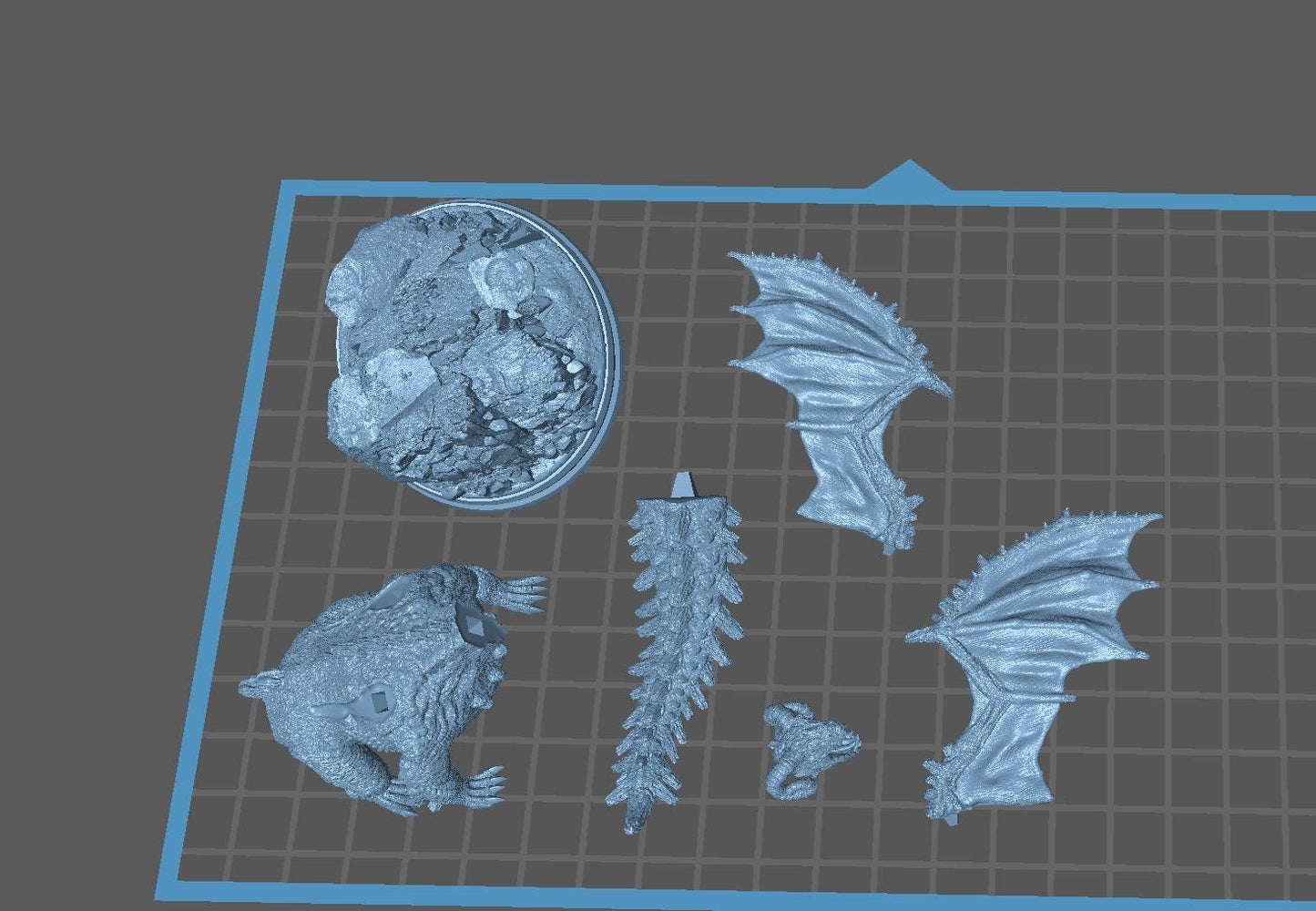 Icelandic Dragon - UNPAINTED - Evox Arts