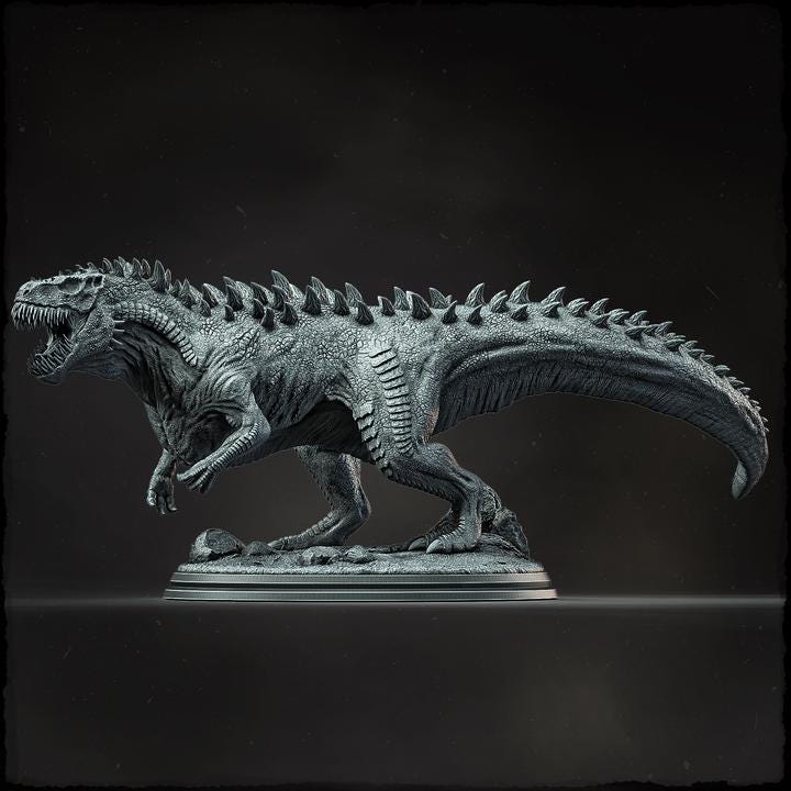 Sunscale Rex - UNPAINTED - Evox Arts