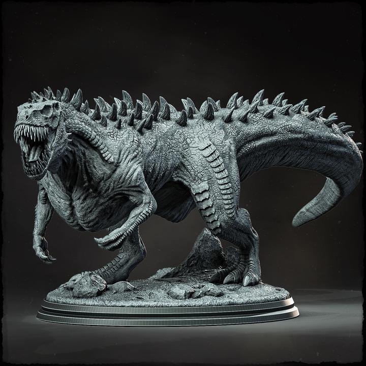 Sunscale Rex - UNPAINTED - Evox Arts