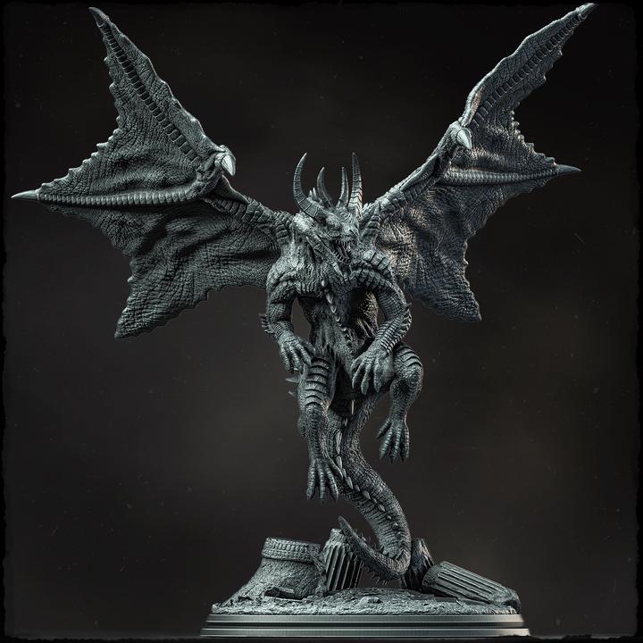 Eldrimor, the Sage of Flames - UNPAINTED - Evox Arts