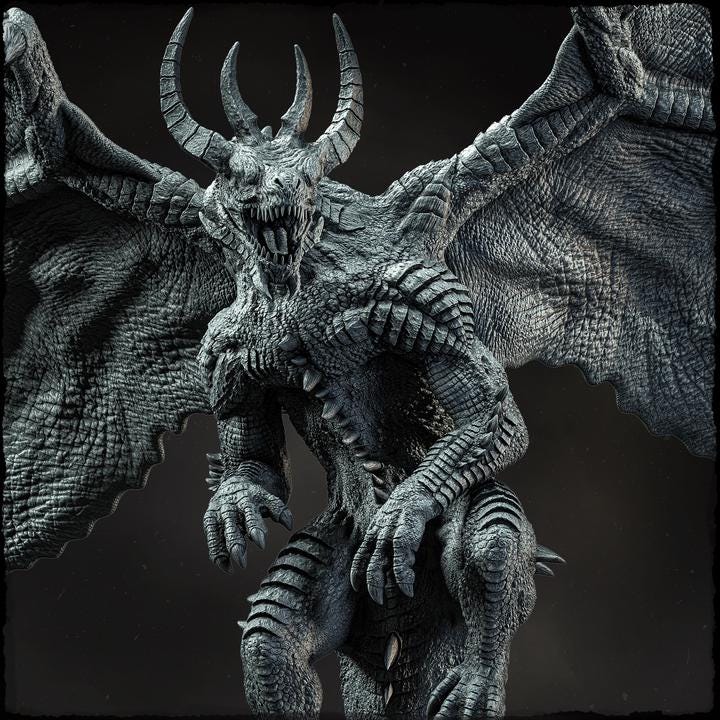 Eldrimor, the Sage of Flames - UNPAINTED - Evox Arts