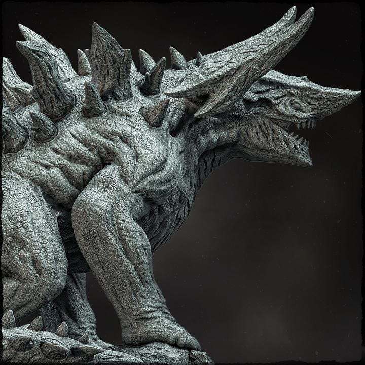 Draknor - Kaiju - UNPAINTED - Evox Arts