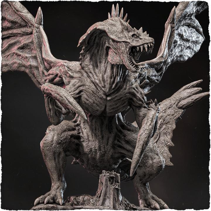 Mantis Dragon - UNPAINTED - Evox Arts