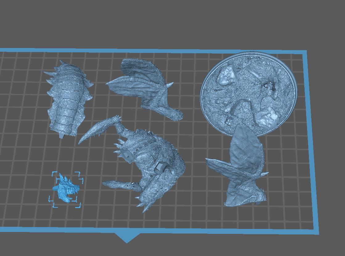 Mantis Dragon - UNPAINTED - Evox Arts