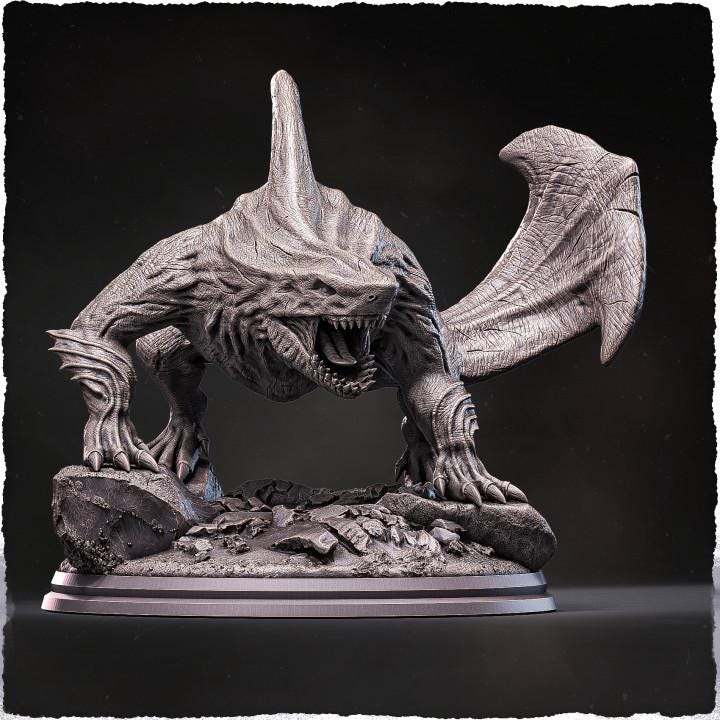 Carcharopod - UNPAINTED - Evox Arts