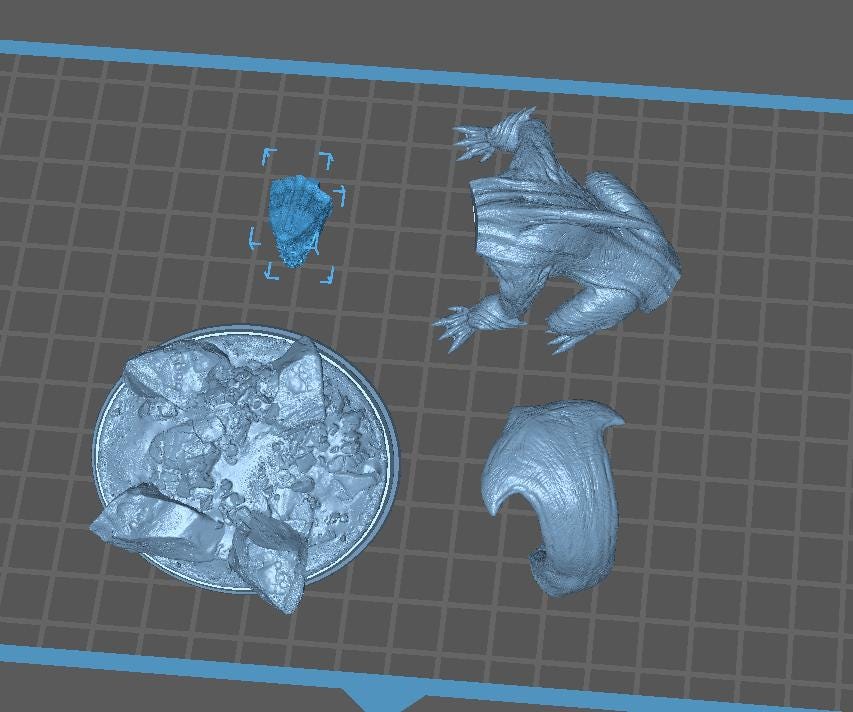 Carcharopod - UNPAINTED - Evox Arts