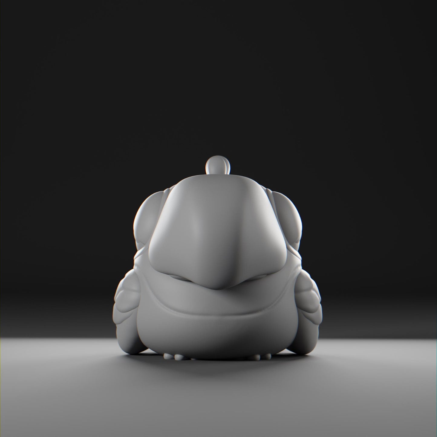 Beakii - UNPAINTED - Grumpii Art Toy