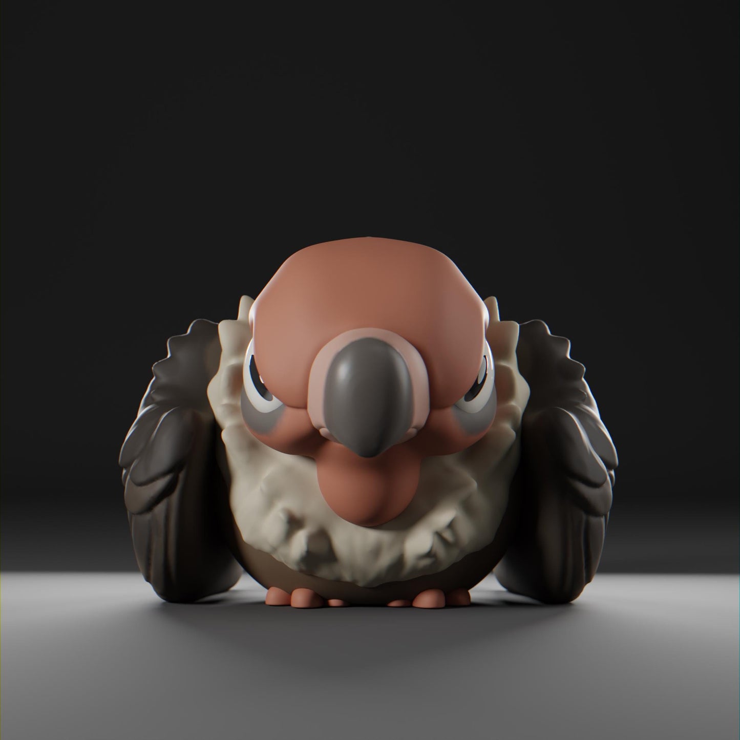Vulturii - UNPAINTED - Grumpii Art Toy