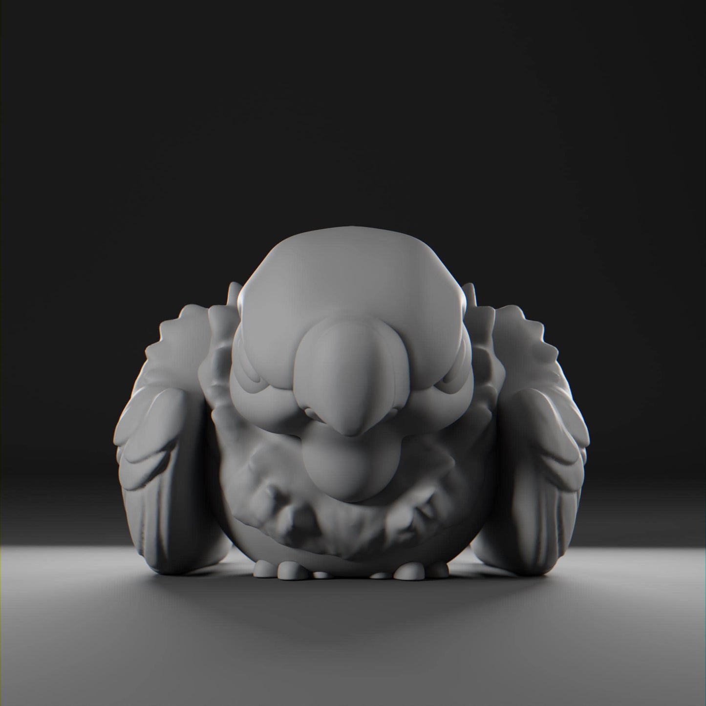 Vulturii - UNPAINTED - Grumpii Art Toy