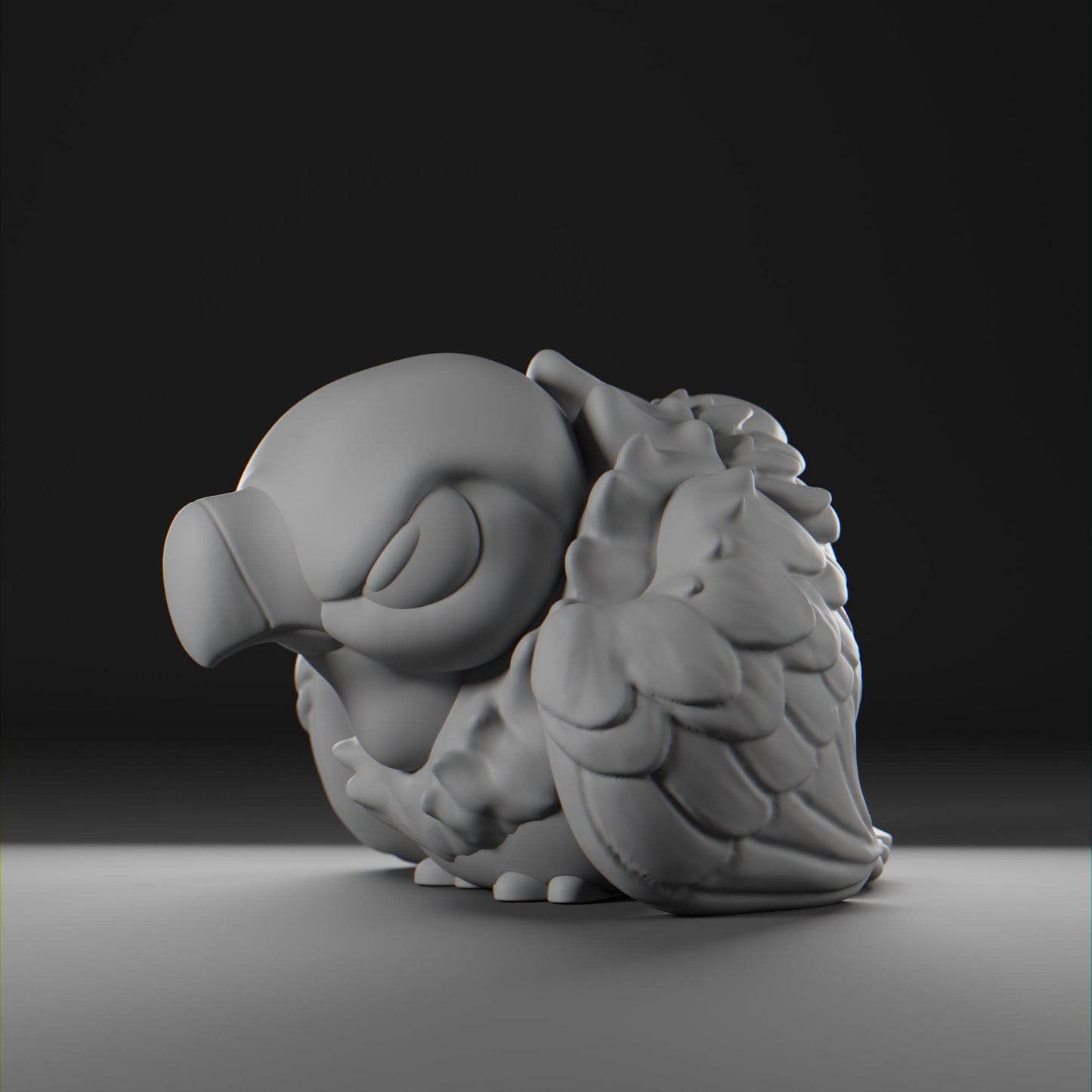 Vulturii - UNPAINTED - Grumpii Art Toy