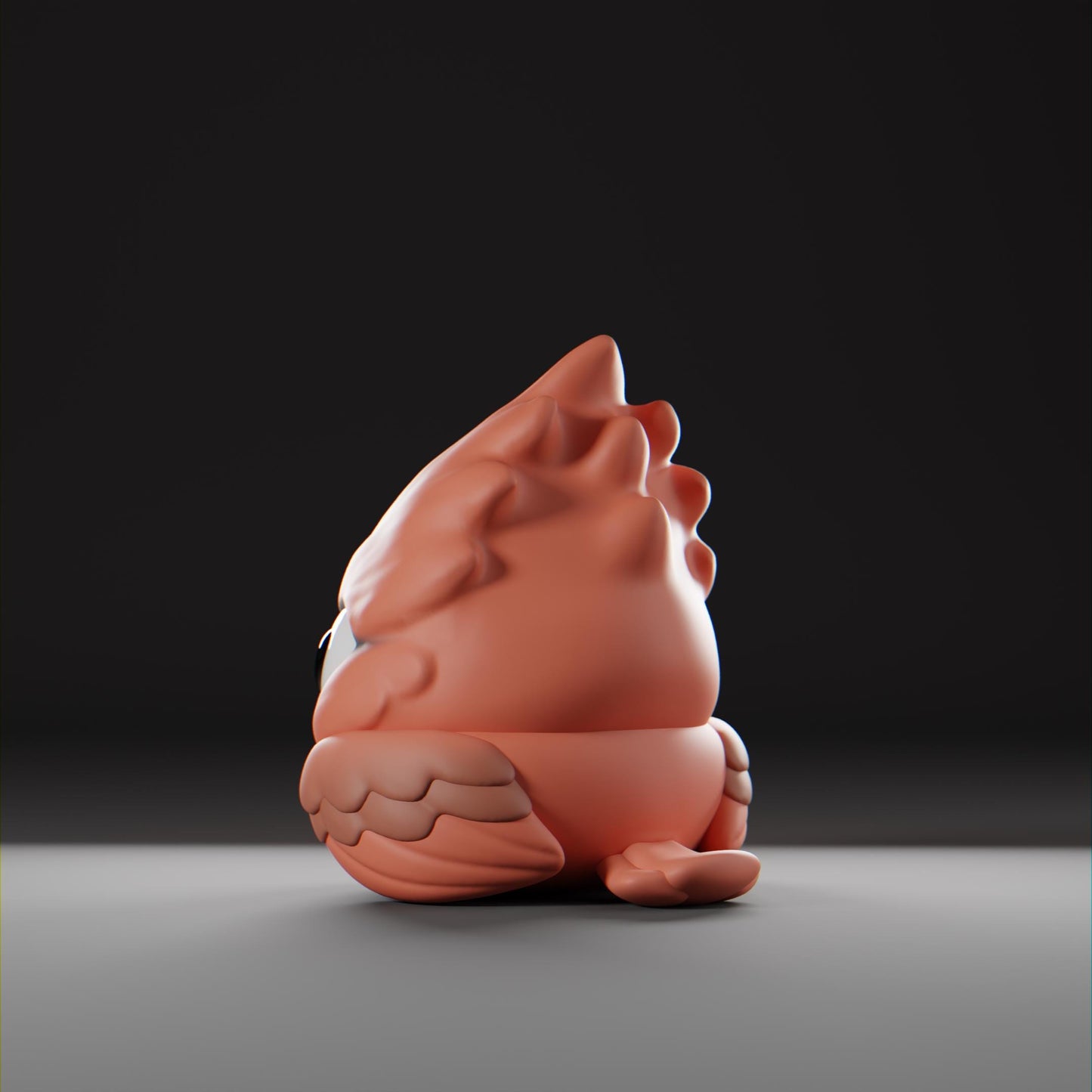 Cardii - UNPAINTED - Grumpii Art Toy
