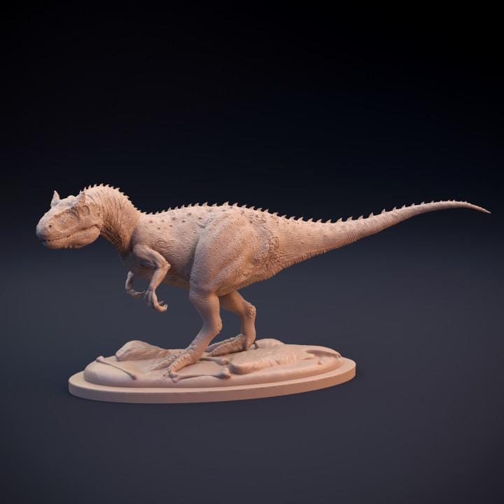 Allosaurus - UNPAINTED - Dino and Dog Miniatures