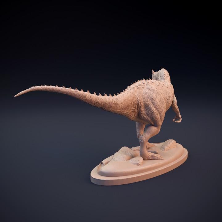 Allosaurus - UNPAINTED - Dino and Dog Miniatures