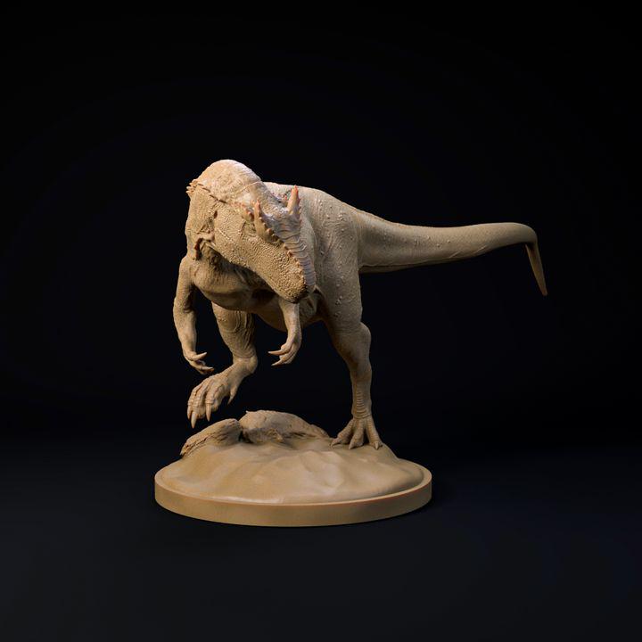 Allosaurus Running - UNPAINTED - Dino and Dog Miniatures