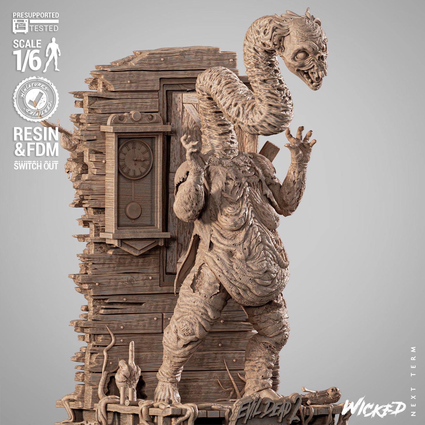 Henrietta Sculpture - UNPAINTED FAN ART - Wicked 3D Models