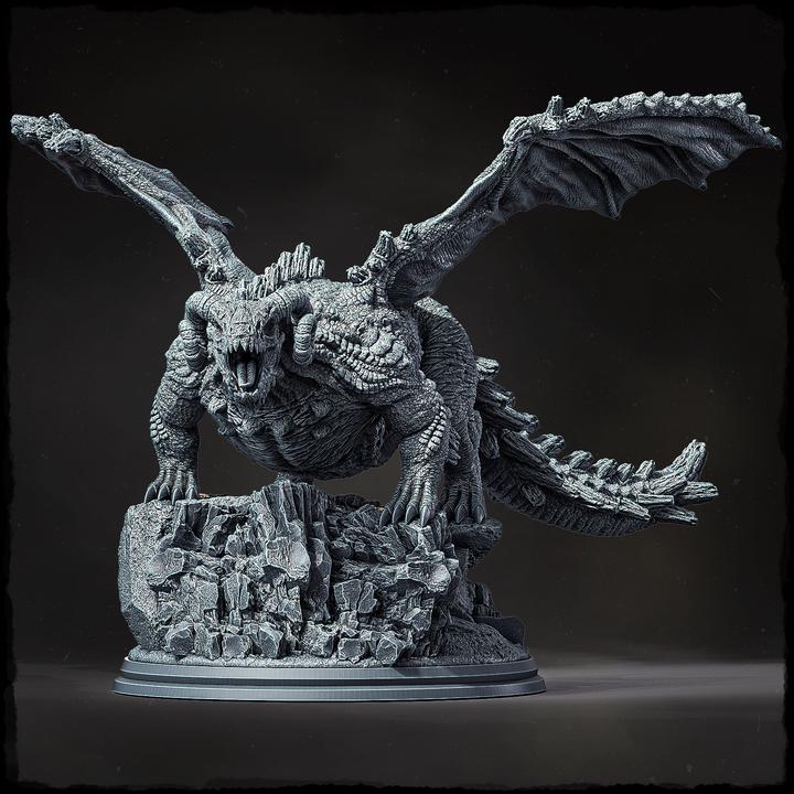 Icelandic Dragon - UNPAINTED - Evox Arts