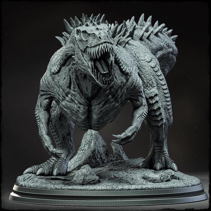 Sunscale Rex - UNPAINTED - Evox Arts