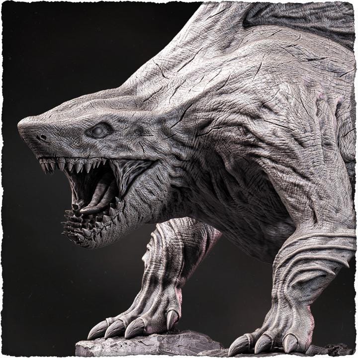 Carcharopod - UNPAINTED - Evox Arts