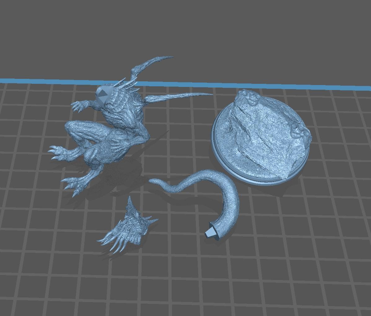 Cave Dragon - UNPAINTED - Evox Arts