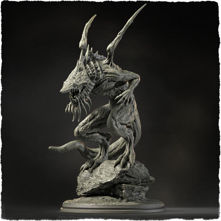Cave Dragon - UNPAINTED - Evox Arts