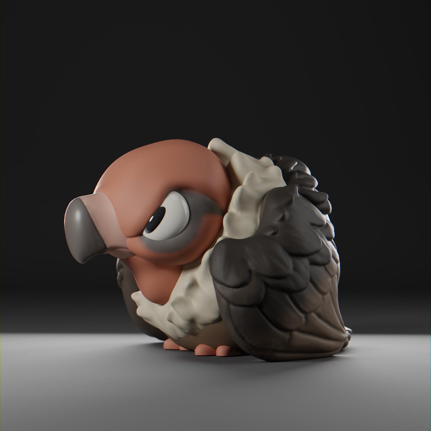 Vulturii - UNPAINTED - Grumpii Art Toy