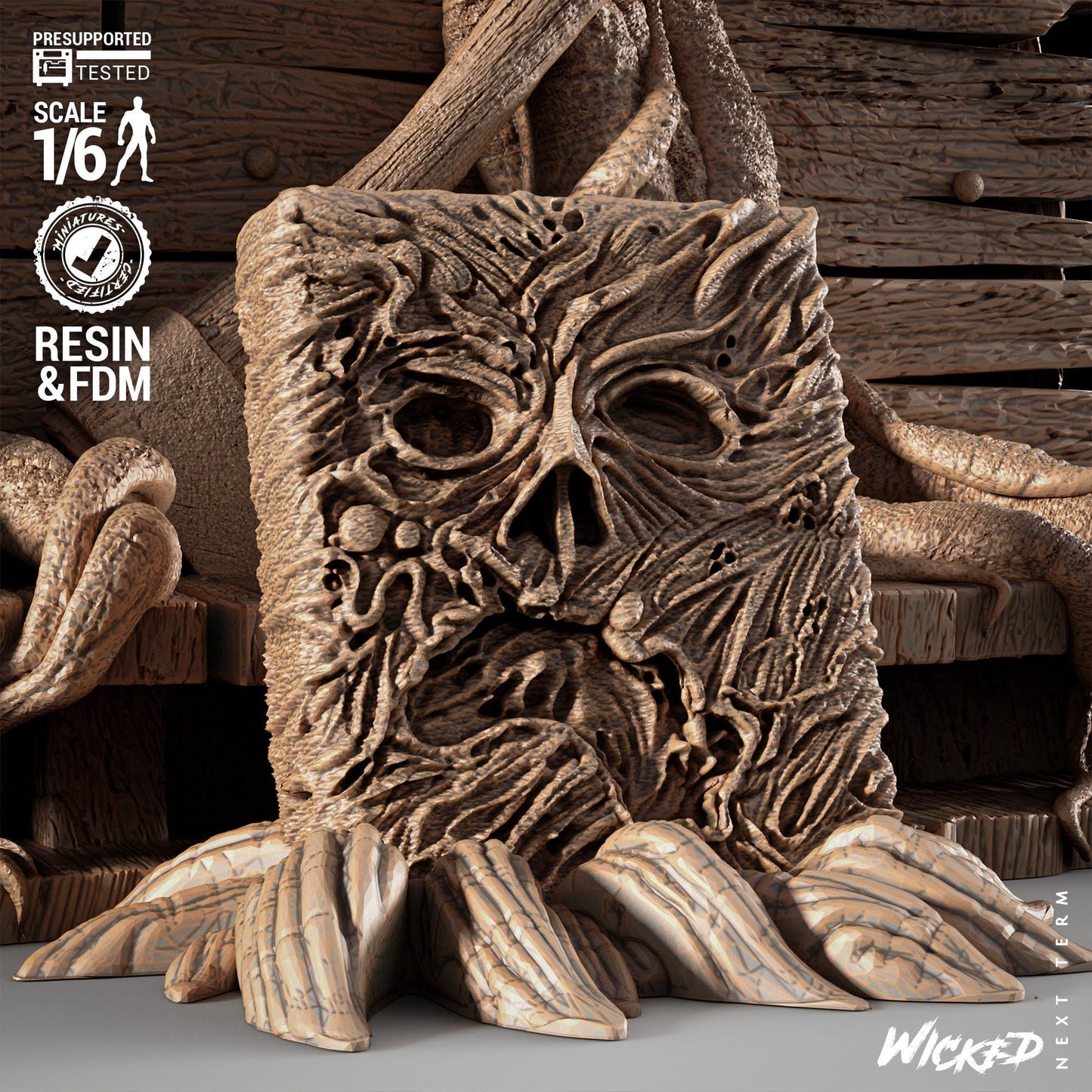 Henrietta Sculpture - UNPAINTED FAN ART - Wicked 3D Models