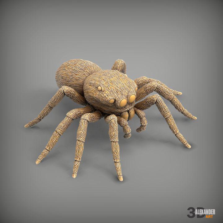 Jumping spider - UNPAINTED - Alexander3dart