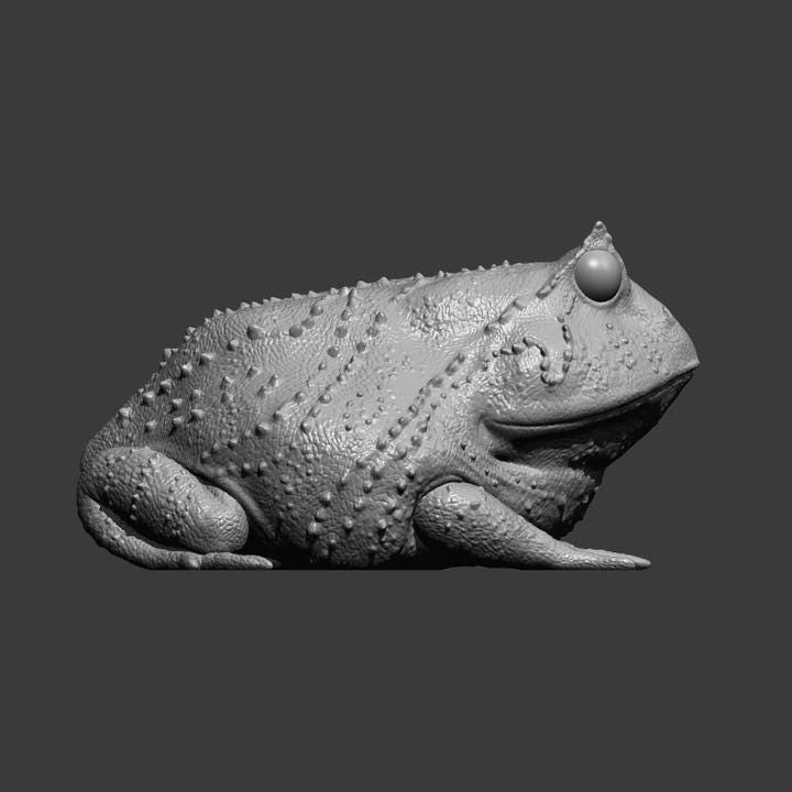 Slingshot frog - UNPAINTED - Alexander3dart