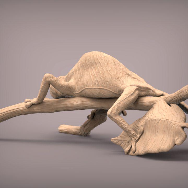 Fantastic leaf-tailed gecko - UNPAINTED - Alexander3dart