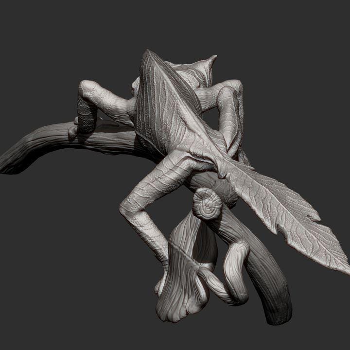 Fantastic leaf-tailed gecko - UNPAINTED - Alexander3dart