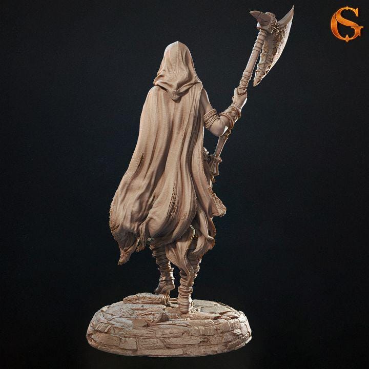 Decapatrix, Female Human Executioner - UNPAINTED - SolGood Creations