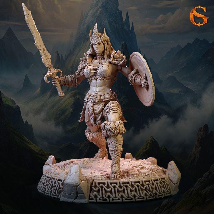 Briana Dawnbringer - UNPAINTED - SolGood Creations