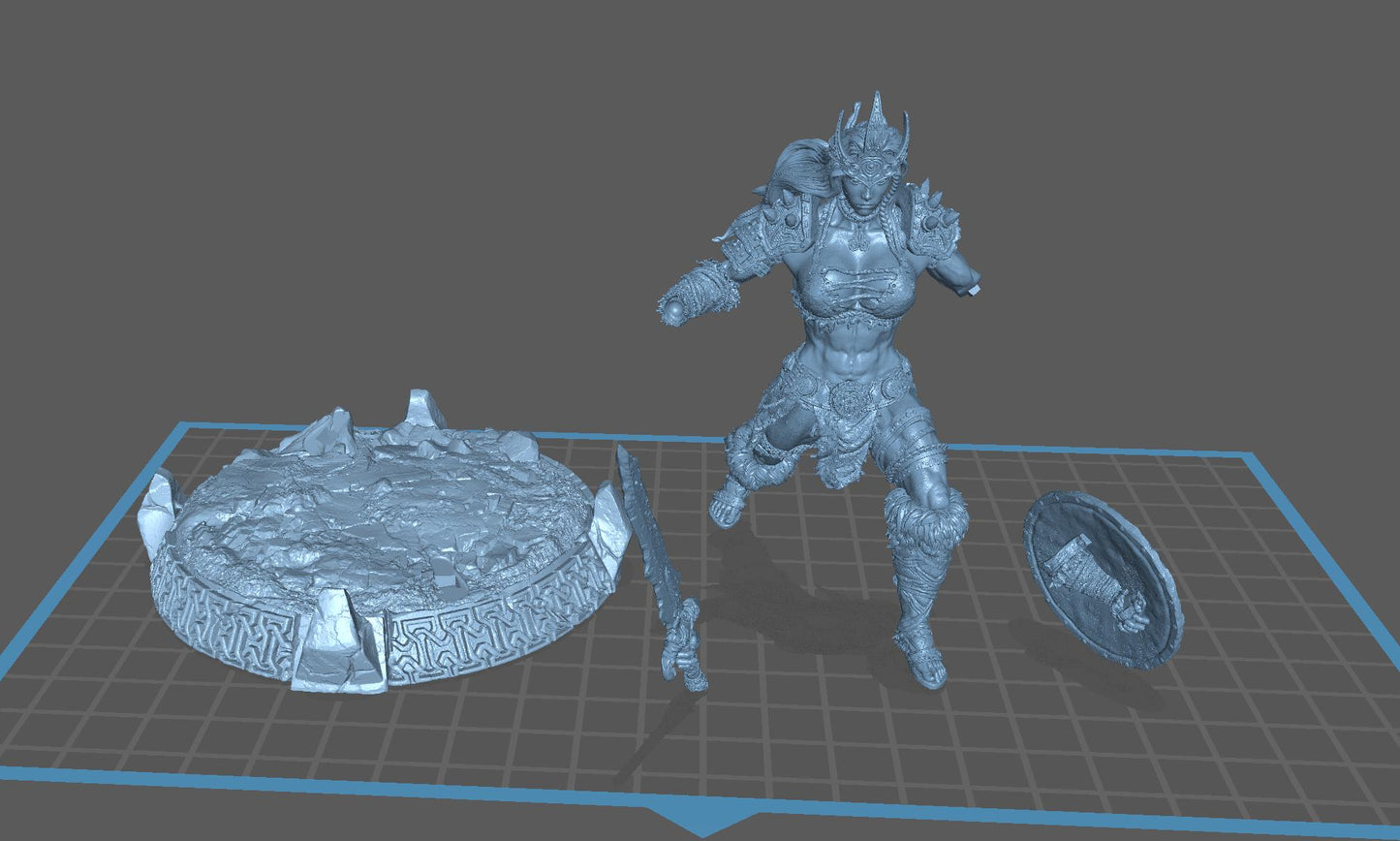 Briana Dawnbringer - UNPAINTED - SolGood Creations