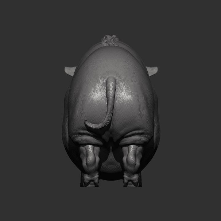 Vietnamese pig - UNPAINTED - Alexander3dart