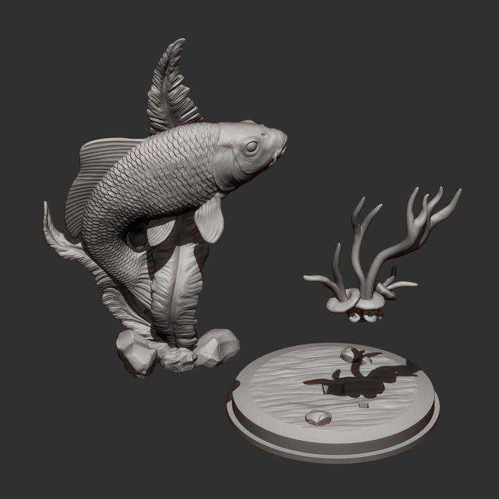 Carp - UNPAINTED - Alexander3dart