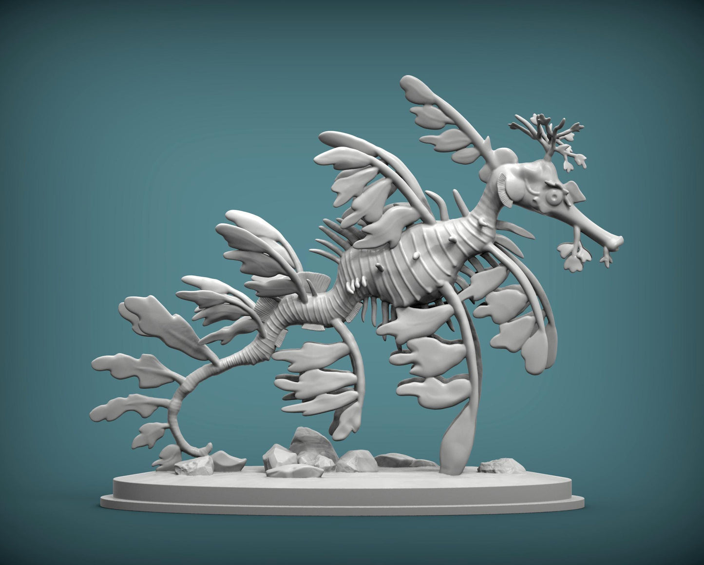 Leafy Sea Horse - UNPAINTED - Alexander3dart