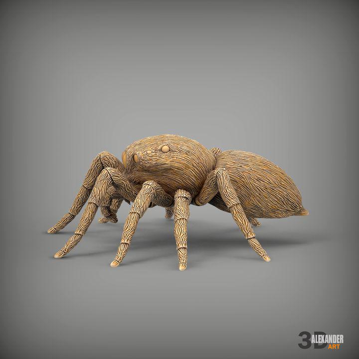 Jumping spider - UNPAINTED - Alexander3dart