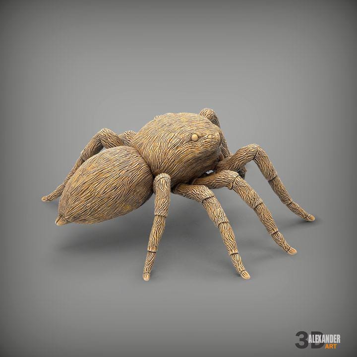 Jumping spider - UNPAINTED - Alexander3dart