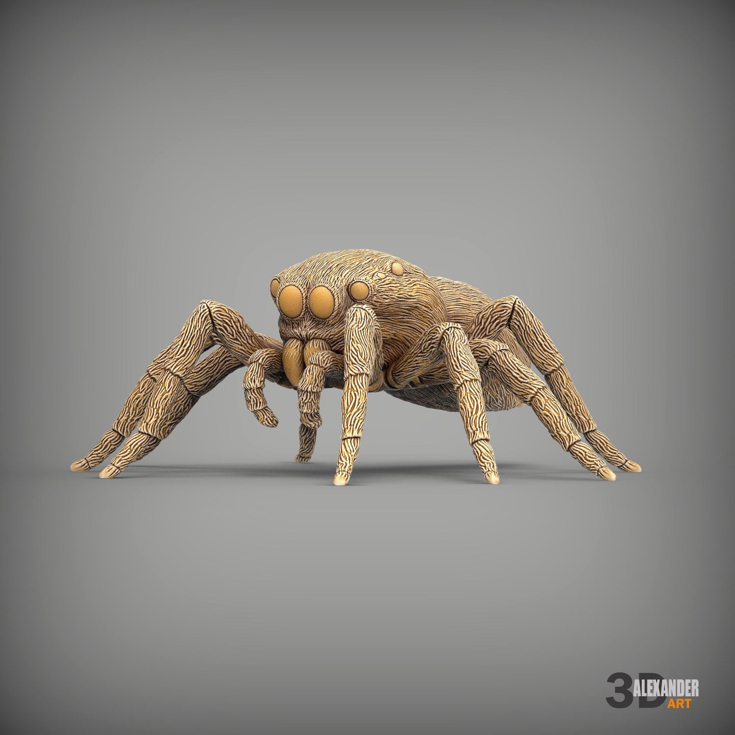 Jumping spider - UNPAINTED - Alexander3dart