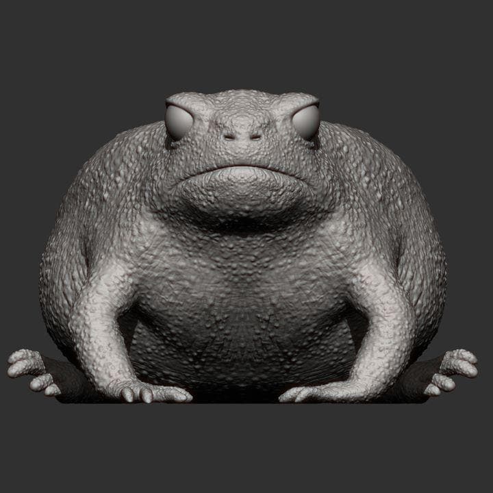 Rain Frog - UNPAINTED - Alexander3dart