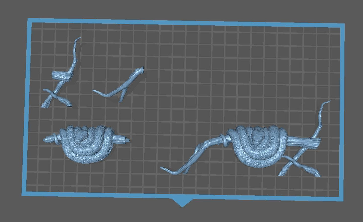 Green Tree Python - UNPAINTED - Alexander3dart