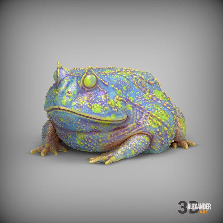 Slingshot frog - UNPAINTED - Alexander3dart
