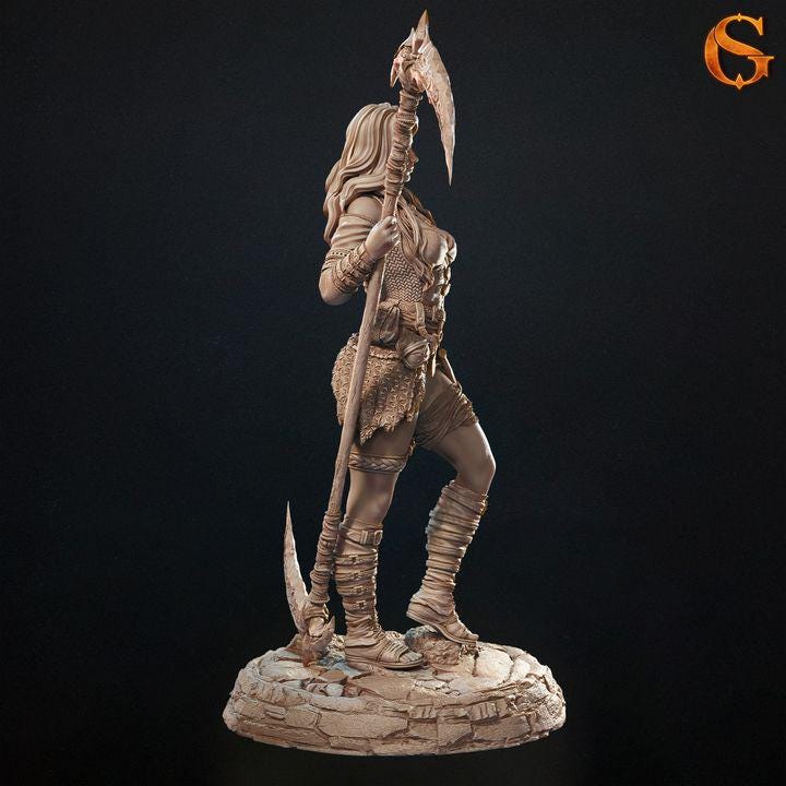 Decapatrix Unmasked, Female Human Executioner - UNPAINTED - SolGood Creations