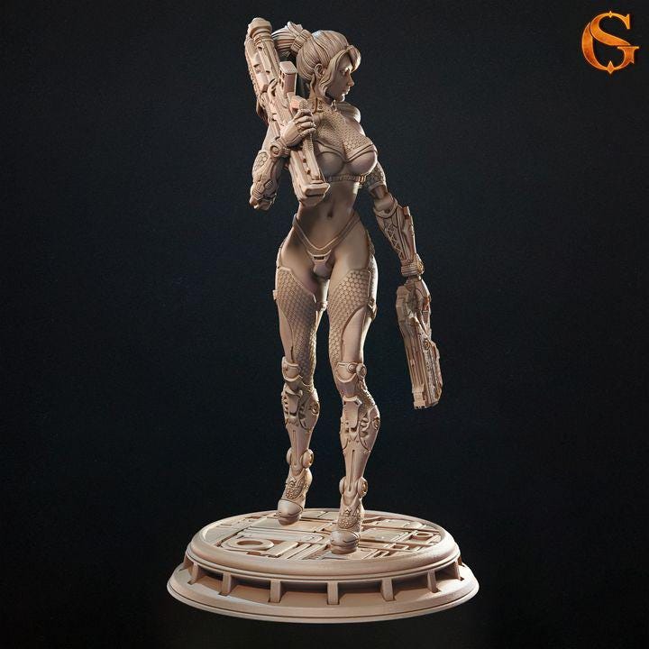 Sentina, Cyborg - UNPAINTED - SolGood Creations
